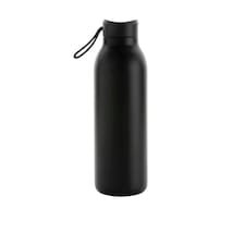 Avira Avior Recycled Stainless Steel 500ml Water Bottle - Black - One Size Black | One Size