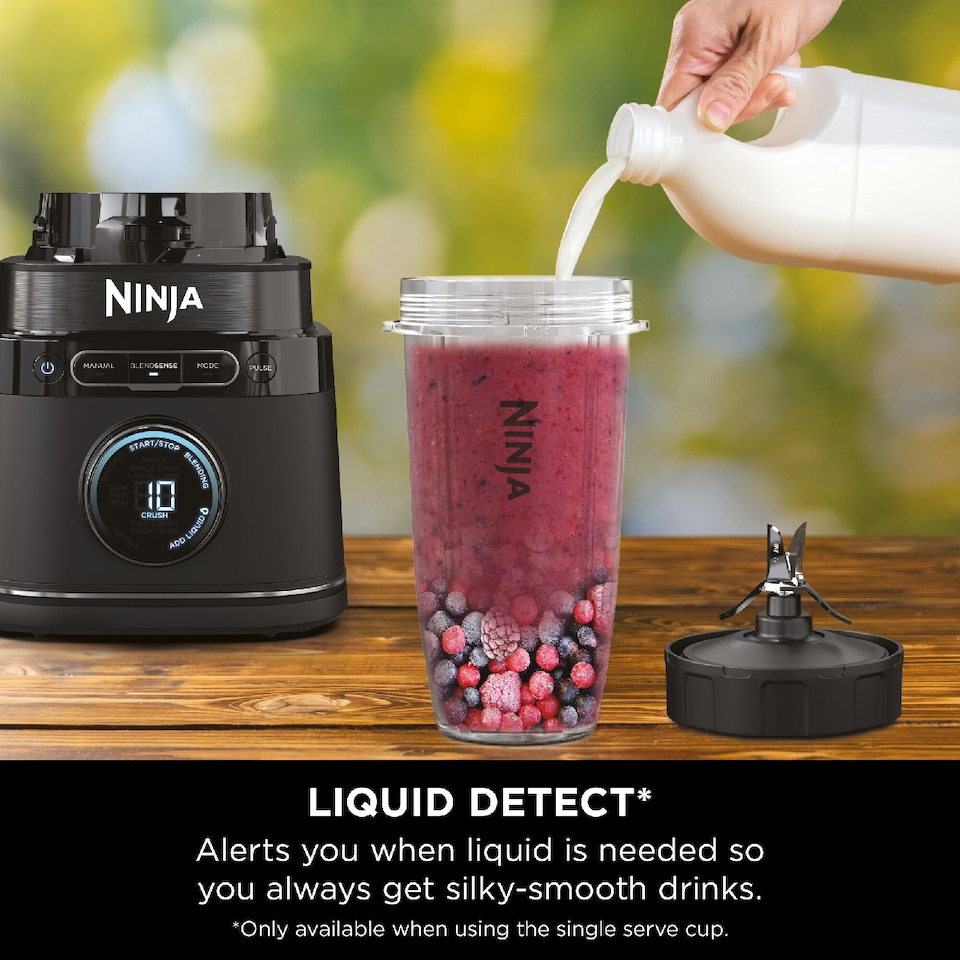 image 1 of Ninja Detect Blender Pro & Single Serve [TB301UK] | Black | Black | 1