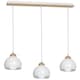 image 1 of Milagro Pendant Lamp Dama White 3XE27