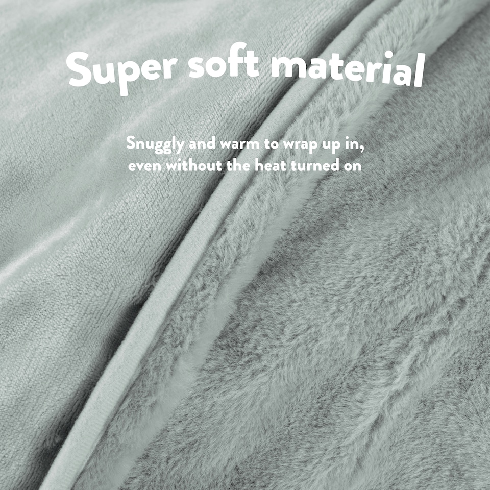 image 1 of Slumberdown Elegantly Warm Luxury Heated Throw