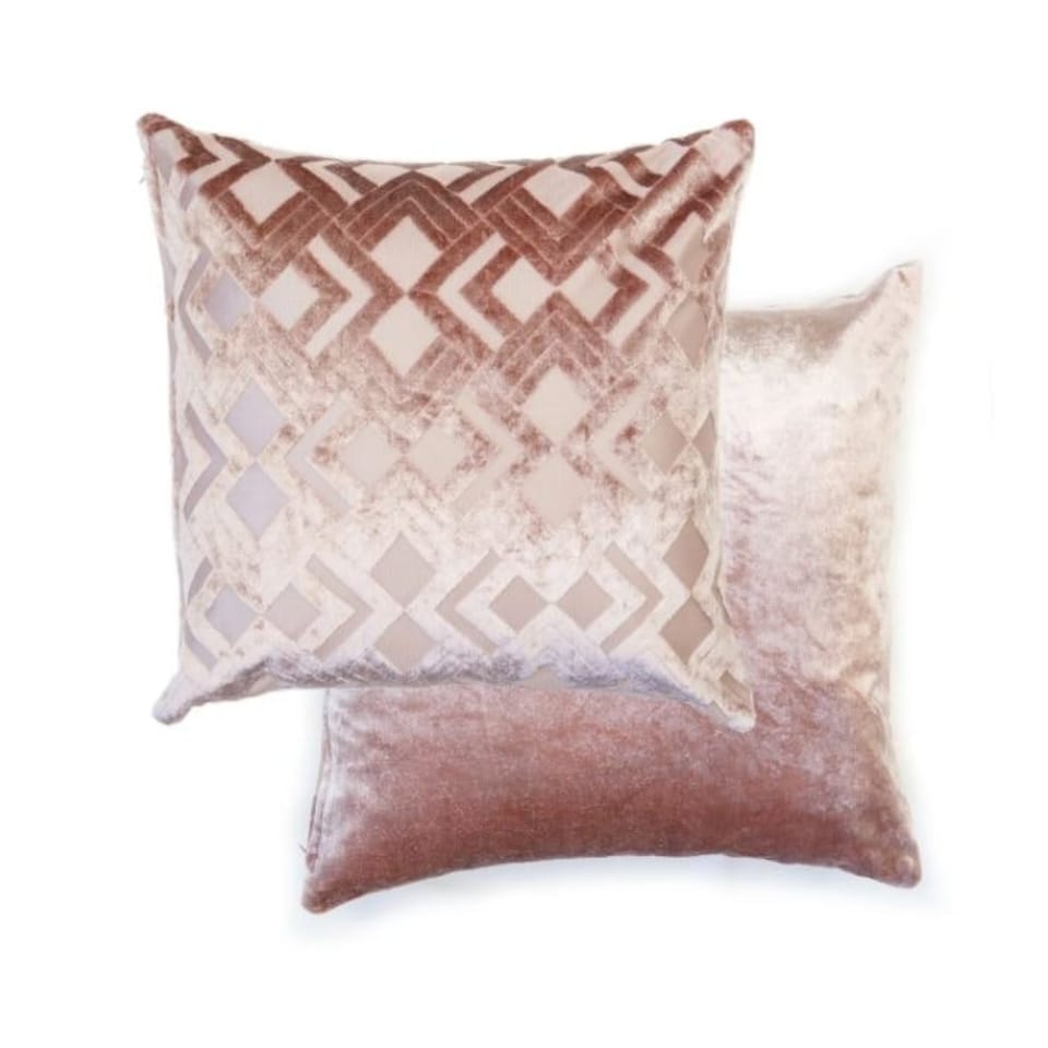 image 1 of Barcelona Cushion Cover 43cm x 43cm Blush | Pink | Pink