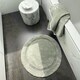image 3 of Luxury Marrakesh Floral Geo Patterned Towels - 100% Cotton Green | Sage Green | Bath sheet