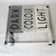 image 2 of Living and Home Aluminium Foldable Laundry Sorter Triple Section - Light & Dark Colour