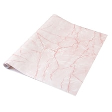 Sticky Back Plastic Marble Pink Kitchen Self-adhesive Vinyl Wrap for Cupboards, Doors and Worktops 67.5cm x 2m (7 rolls) - d-c-fix