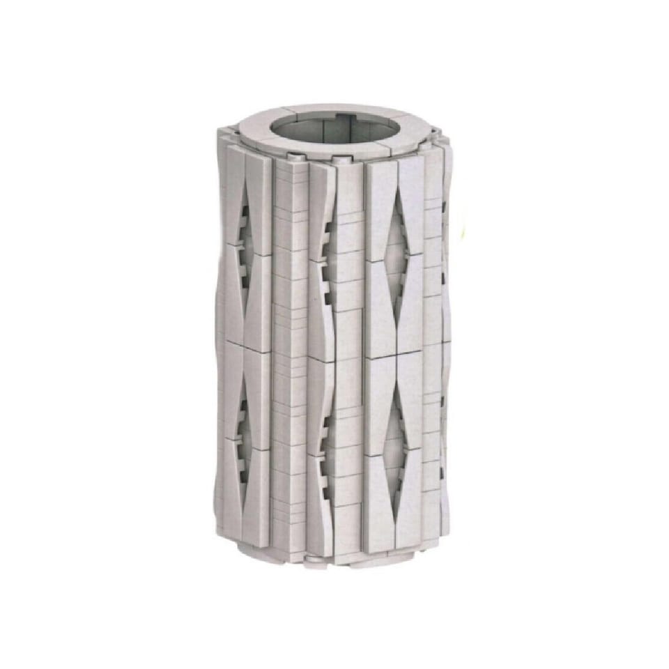 image 1 of Blocks In Bloom Flower Vase 181 Piece Construction Set