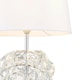 image 10 of Monaco Chrome and Glass Table Lamp