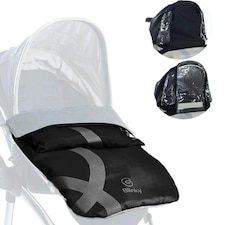 BlinkyWarm Universal 5-in-1 Footmuff – Space Black Black
