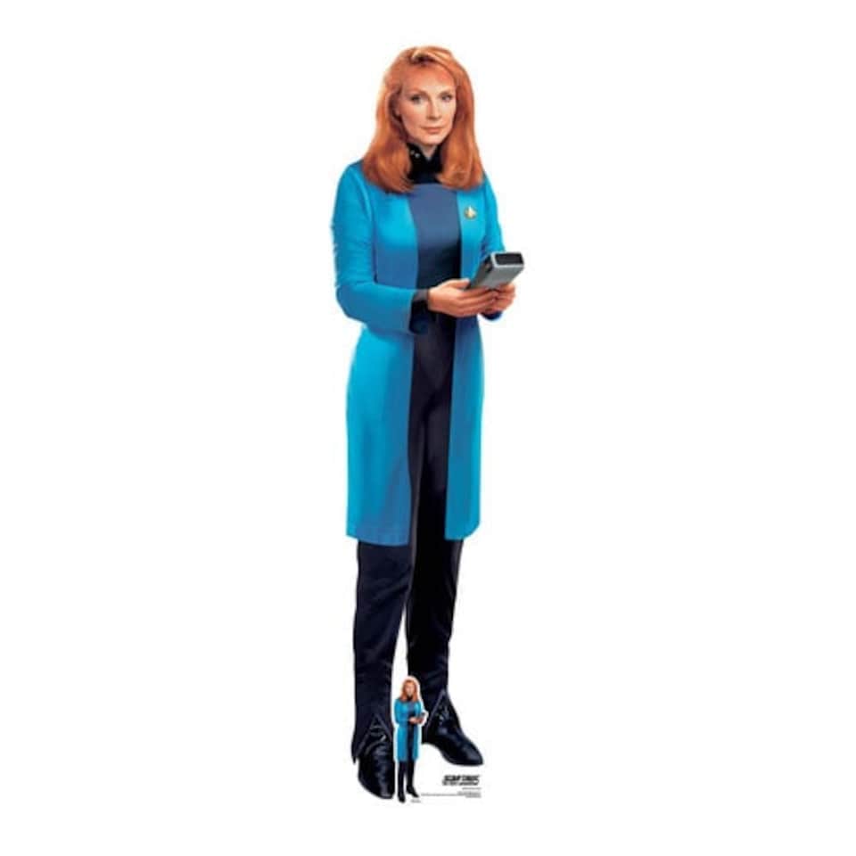 image 1 of Beverly Crusher Star Trek Lifesize Cardboard Cutout 174cm