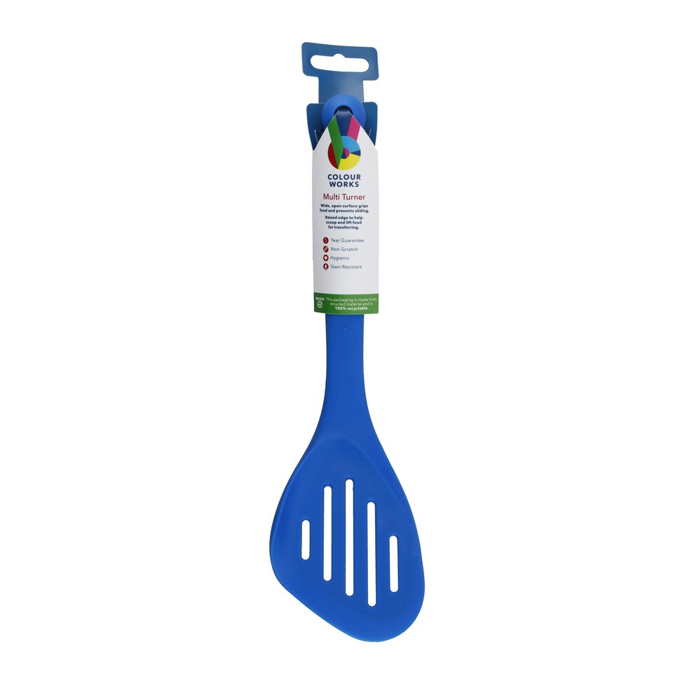 image 1 of Colourworks Silicone Turner Blue 28cm
