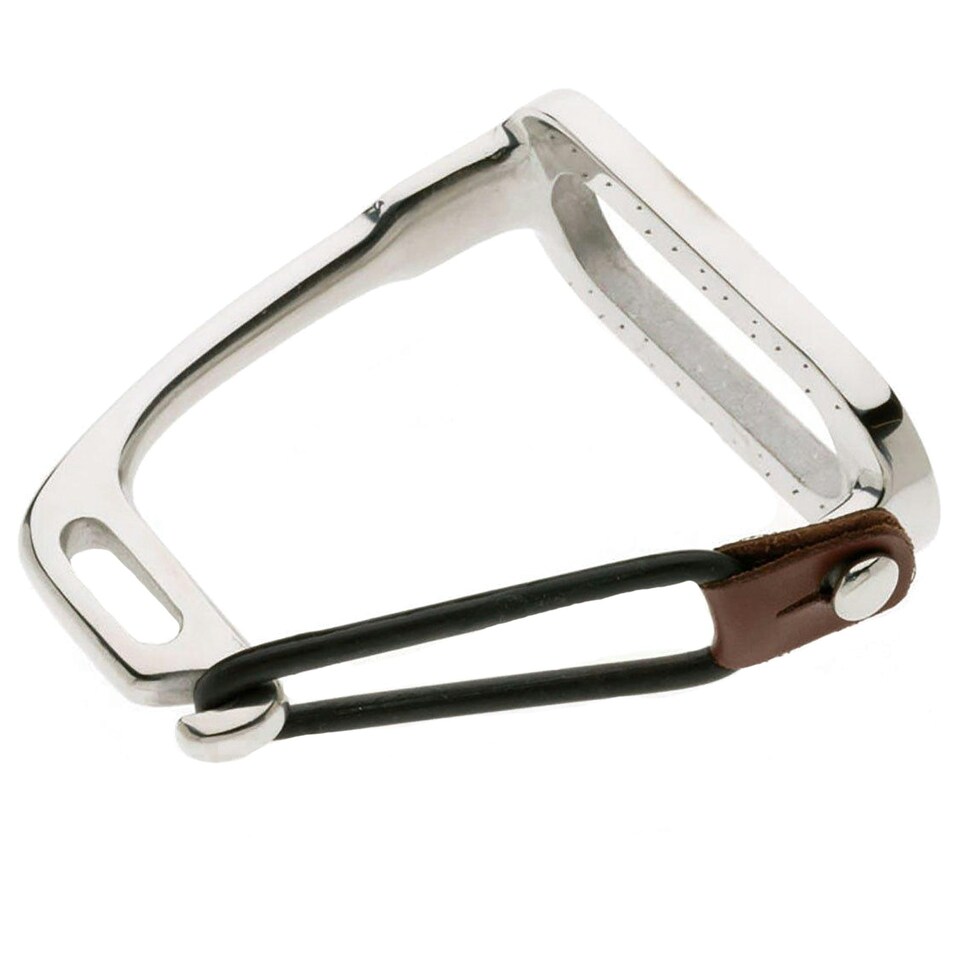 Lorina Peacock Safety Irons (Pair) - Silver - 4in