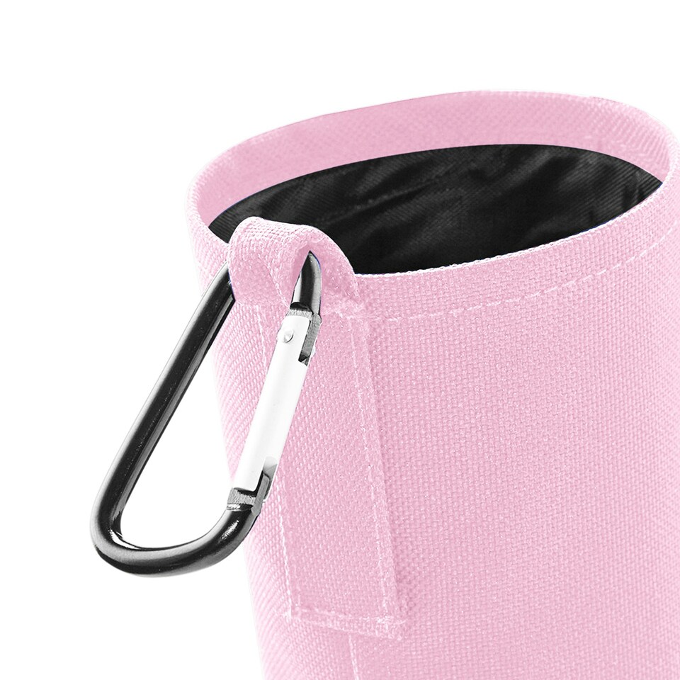 image 1 of Quadra Water Bottle And Fabric Sleeve Holder - Classic Pink - One Size