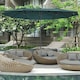 image 10 of Outsunny 4.6M Garden Patio Umbrella Canopy Parasol Sun Shade witho Base