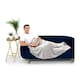 image 2 of Brand Lab Fleece Blanket - Silver Grey - One Size