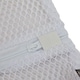image 2 of Small Net Washing Bags for Laundry with Strong Zip (31 x 36 cms) White
