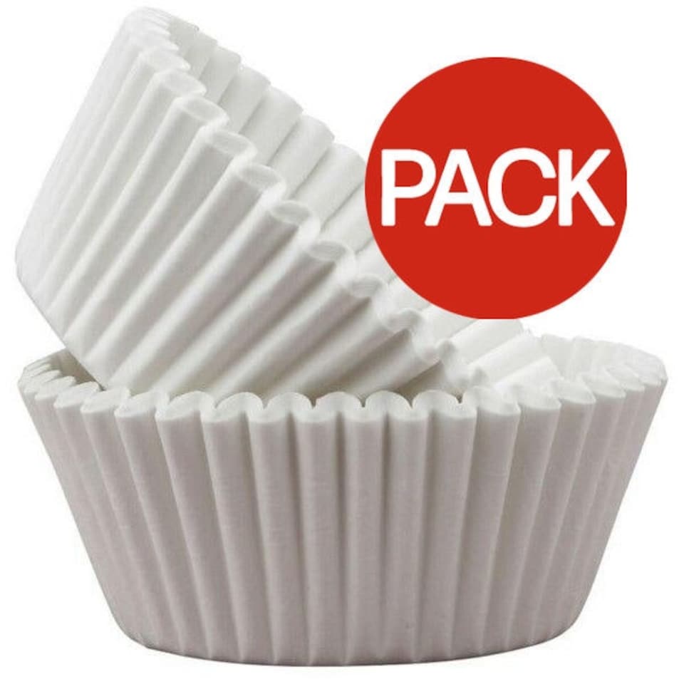 image 1 of Culpitt Muffin and Cupcake Cases (Pack of 54) - White - One Size
