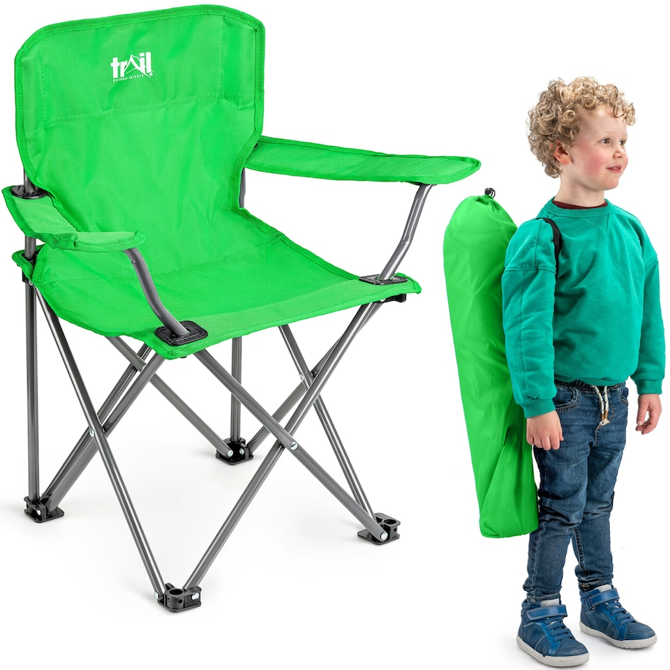 image 1 of Eagle Kids Camping Chair - Green