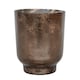 image 1 of Metallic Glass Holder Bronze