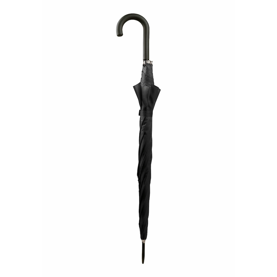 image 1 of Kimood Large Automatic Walking Umbrella - Black - One Size