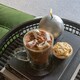 image 6 of Rink Drink Double Walled Coffee Glasses with 12 Spoons - 285ml - Pack of 2 | Clear | Clear