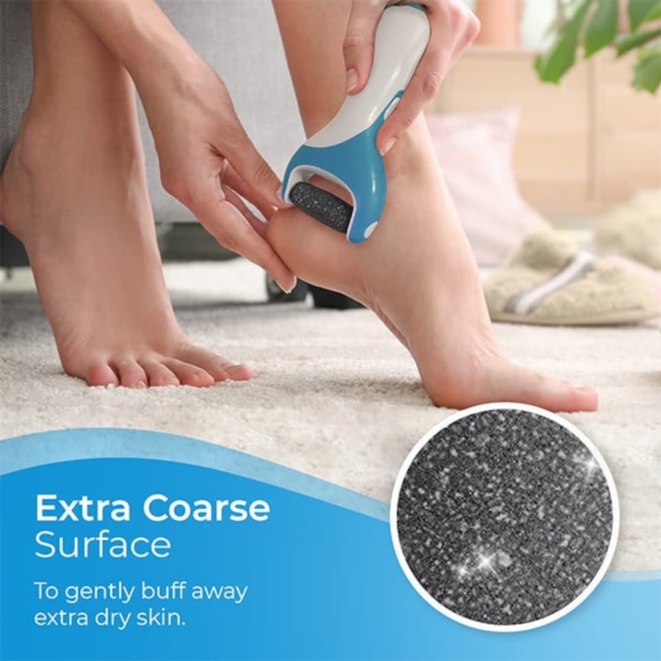 image 1 of Compatible with Scholl Velvet Smooth - Refill Replacement Diamond Rollers Grey