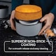 image 5 of PushPan Set of 2 x 7 Inch Shallow Cake Tins