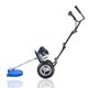 image 4 of Hyundai 52cc Petrol Wheeled Grass Trimmer 43cm Cutting Width Large Wheels HYWT5200X