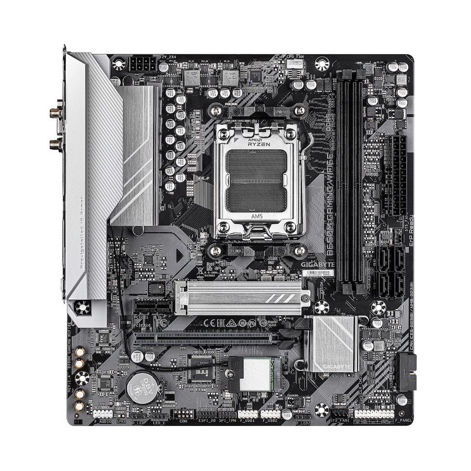 image 1 of GIGABYTE B650M GAMING WIFI6E AMD B650 Micro ATX Socket AM5 Motherboard - B650M GAMING WIFI6E