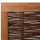 image 3 of Primrose Willow Hurdle Fence Panel Framed Handwoven 6ft x 3ft