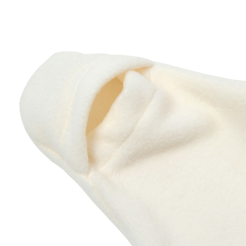 image 1 of Clair de Lune Star Fleece Wrap Blanket 0-6 Months - Cream