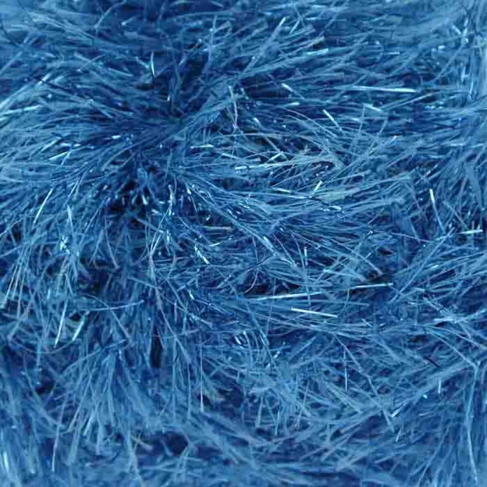 King Cole Turquoise Tinsel Chunky Yarn (Value Pack 12 x 50g Balls) For Crochet, Knitting - 70m per ball