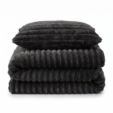 Velosso Jumbo Cord Faux Rabbit Fur Duvet Cover and Pillowcase Set