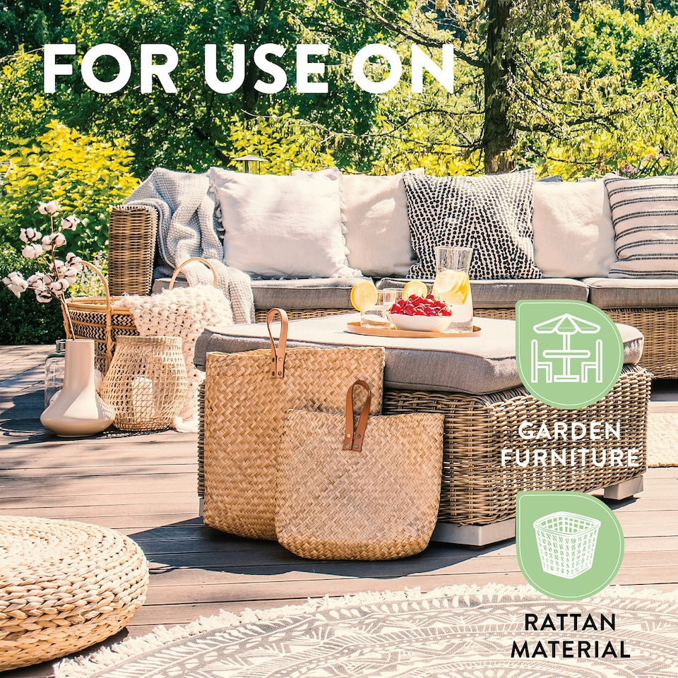 image 1 of Glean Rattan Furniture Foaming Cleaner - 500ml - 3-Pack