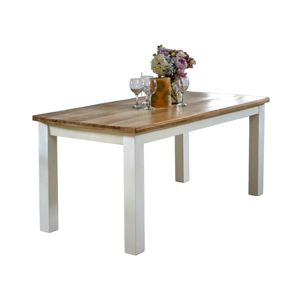 image 1 of Oscar Dining Table 170cm Solid Mango Wood