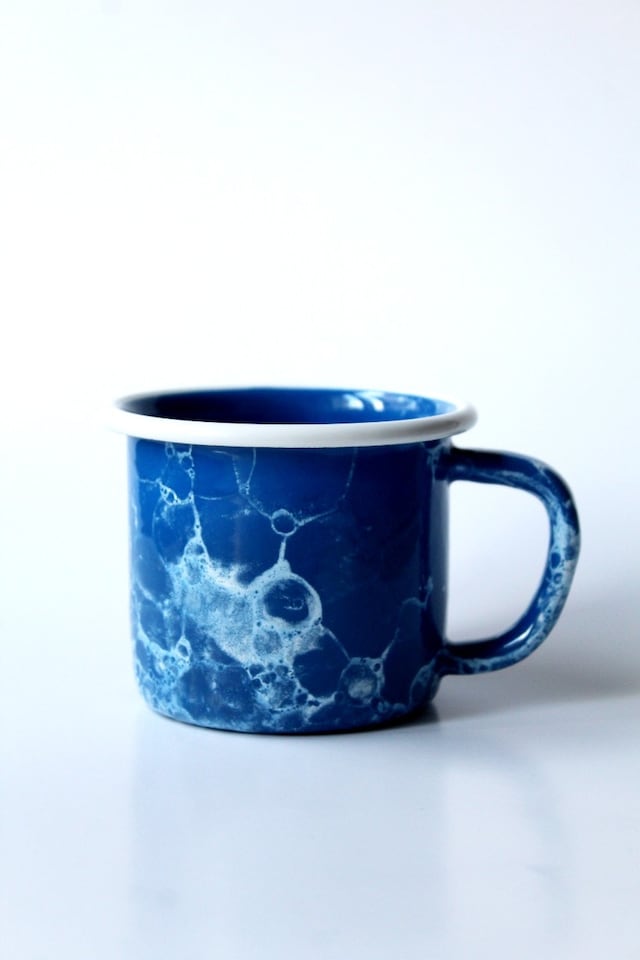 image 1 of Bubble Collection Enamel Mug