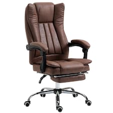 Vinsetto Executive Office Chair Computer Desk Chair for Home, Brown