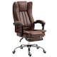 image 1 of Vinsetto Executive Office Chair Computer Desk Chair for Home, Brown