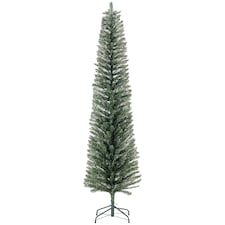 HOMCOM 7 Foot Artificial  Pencil Christmas Tree with  Branches, Green