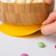 image 5 of Tiny Dining Bamboo Suction Bowl - Beige Cream