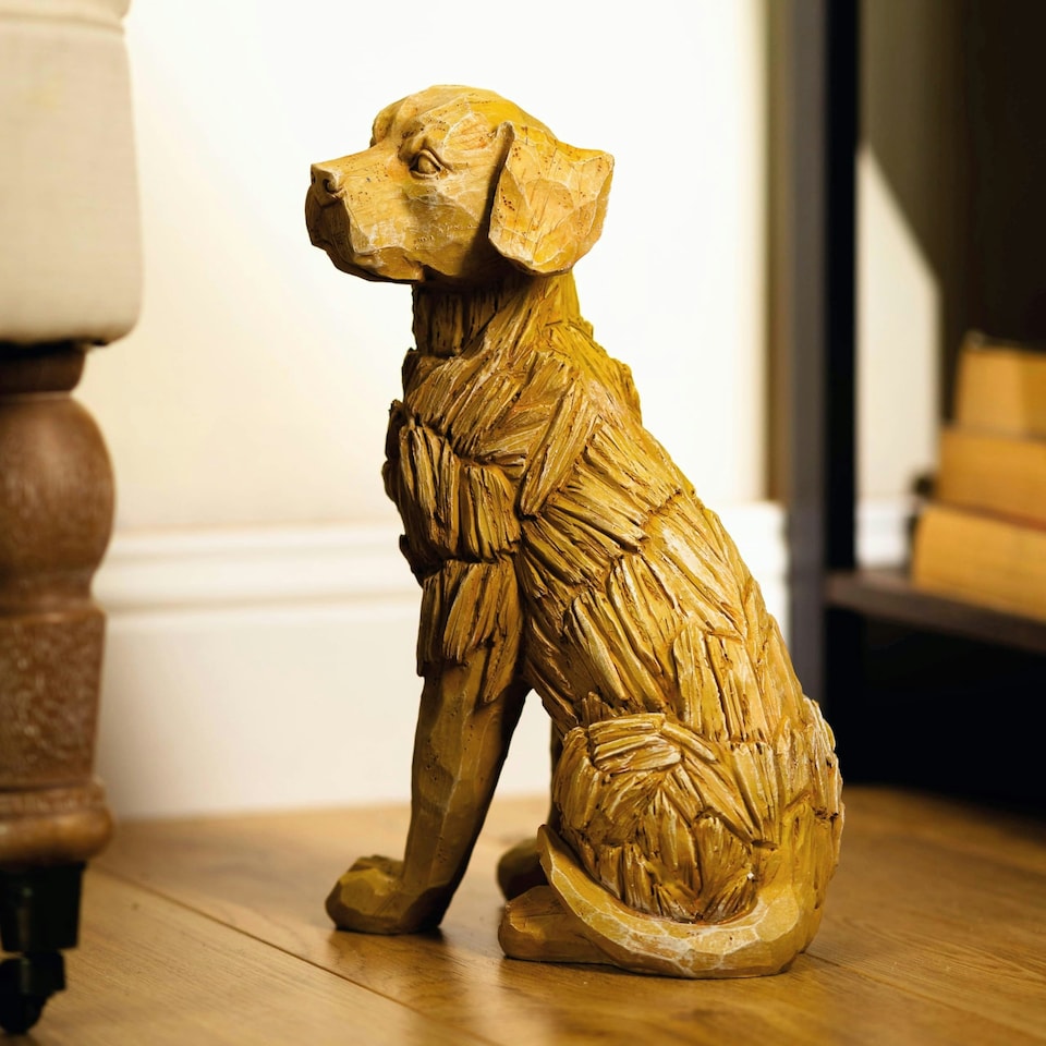 image 1 of Marco Paul Dog Garden Ornaments Outdoor Animal Sculpture