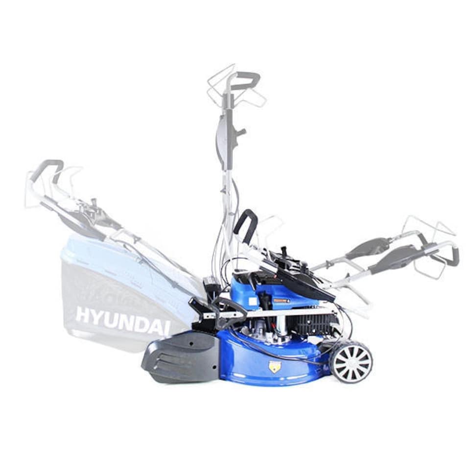 image 1 of Hyundai Self Propelled Petrol Roller Lawnmower 19"/48cm 139cc Foldable Lawn Mower HYM480SPR