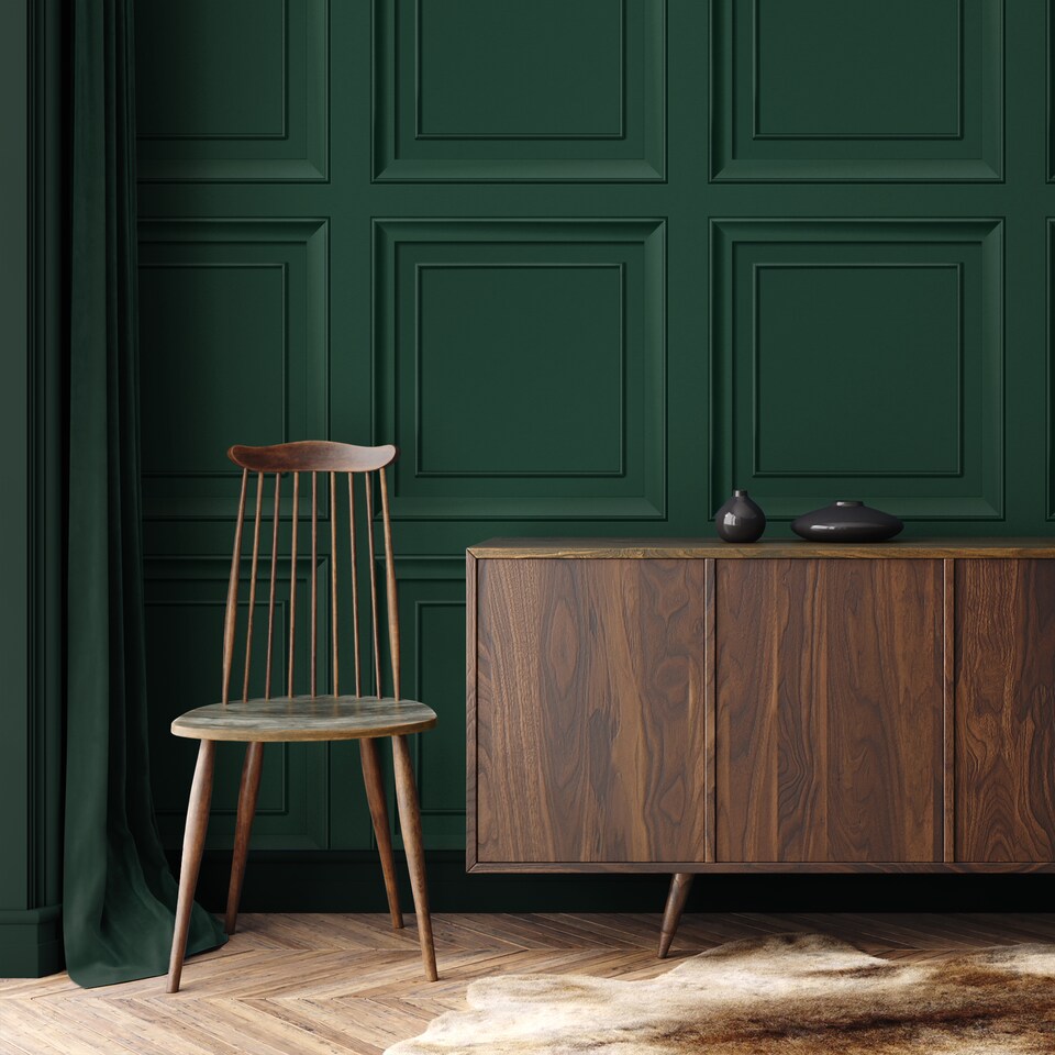 image 1 of Fine Decor FD43469 Distinctive Square Panel, Emerald