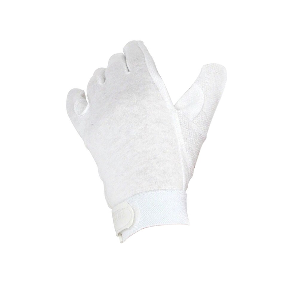 image 1 of Shires Unisex Adult Newbury Gloves - White - L White | L