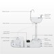image 5 of Outsunny 24L Portable Portable Hand wash Sink Hand Washing Basin Water Tank HDPE