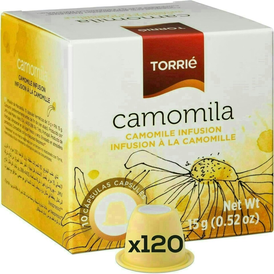 image 1 of Camomile Tea Nespresso ® Compatible Coffee Machine Capsules (120 Pods)