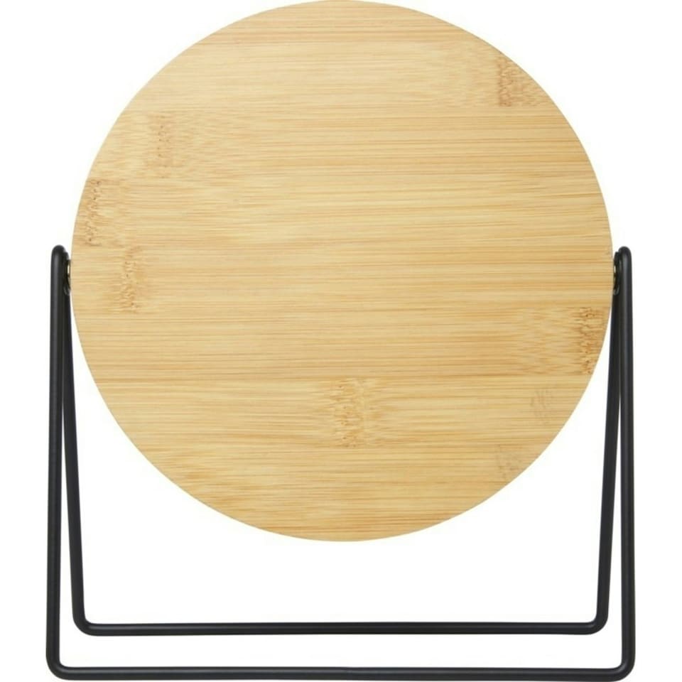 image 1 of Bullet Hyrra Bamboo Free Standing Mirror - Natural - One Size