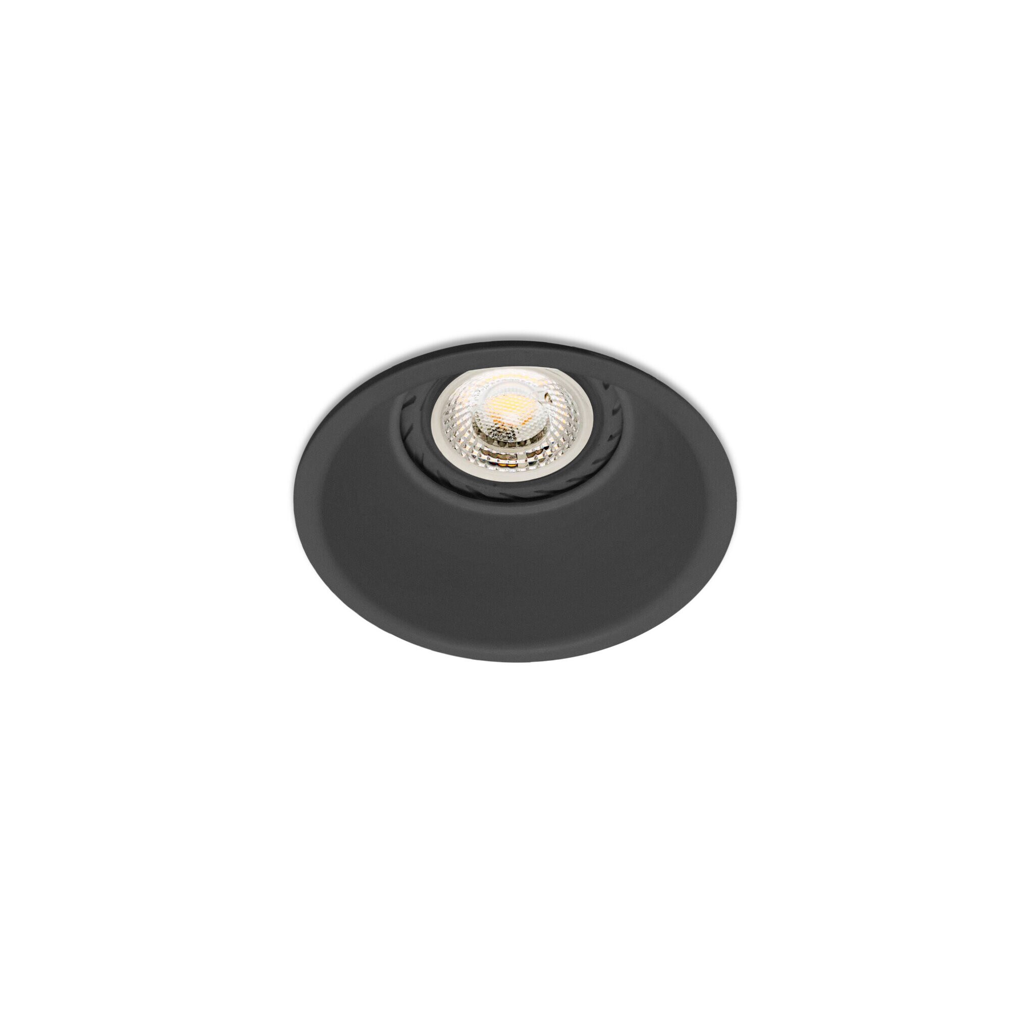 Netlighting Gas Black Recessed Downlight GU10