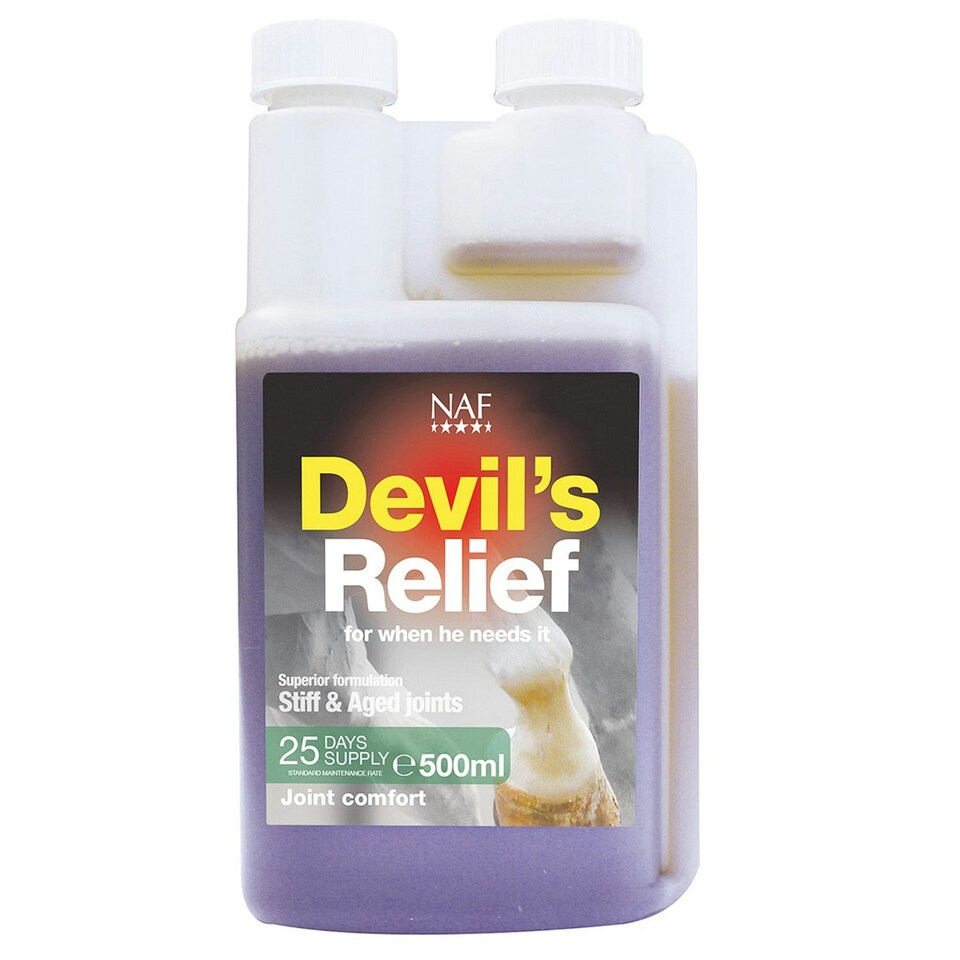 image 1 of NAF Devil's Relief For Horses - 500ml