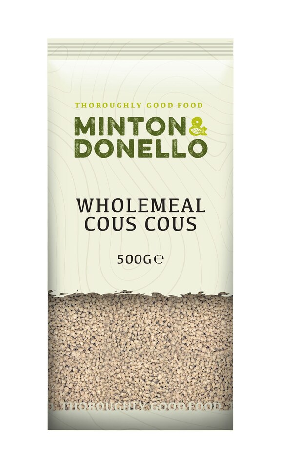 image 1 of Minton & Donello Wholemeal Couscous 6 x 500g | Multi