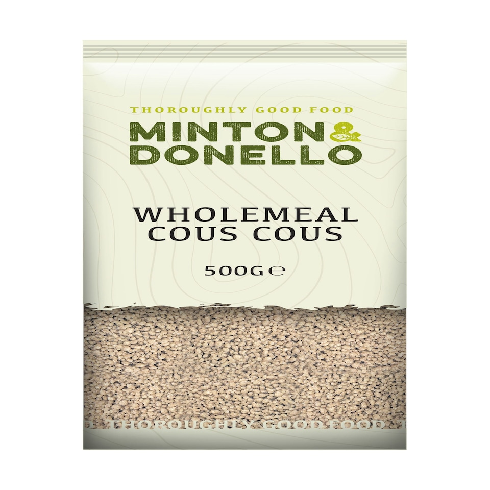 image 1 of Minton & Donello Wholemeal Couscous 6 x 500g | Multi