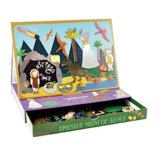 Floss & Rock Magnetic Activity Scene - Dinosaur